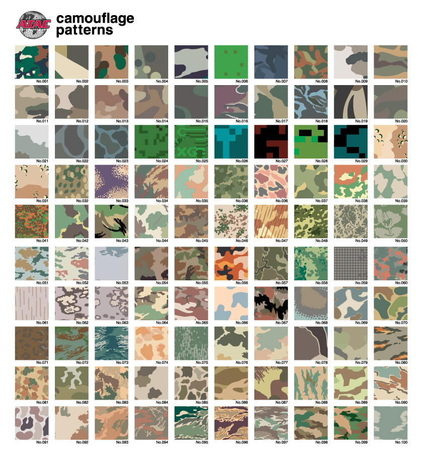 Camouflage Gallery Patterns