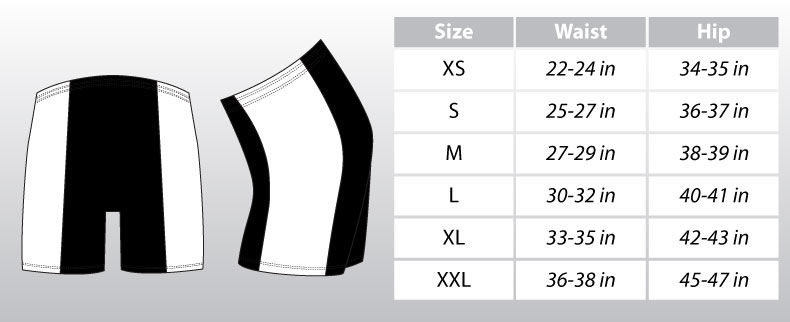 Women S Shorts Size Chart Small