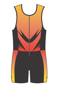 Trisuit - Tiger Stripe